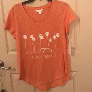 Coral t-shirt